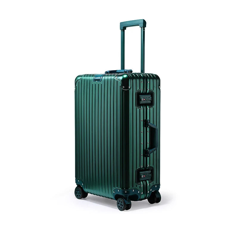Aluminium-Magnesium hard shell case – Tirana-Green-S (52 L)-State of Style