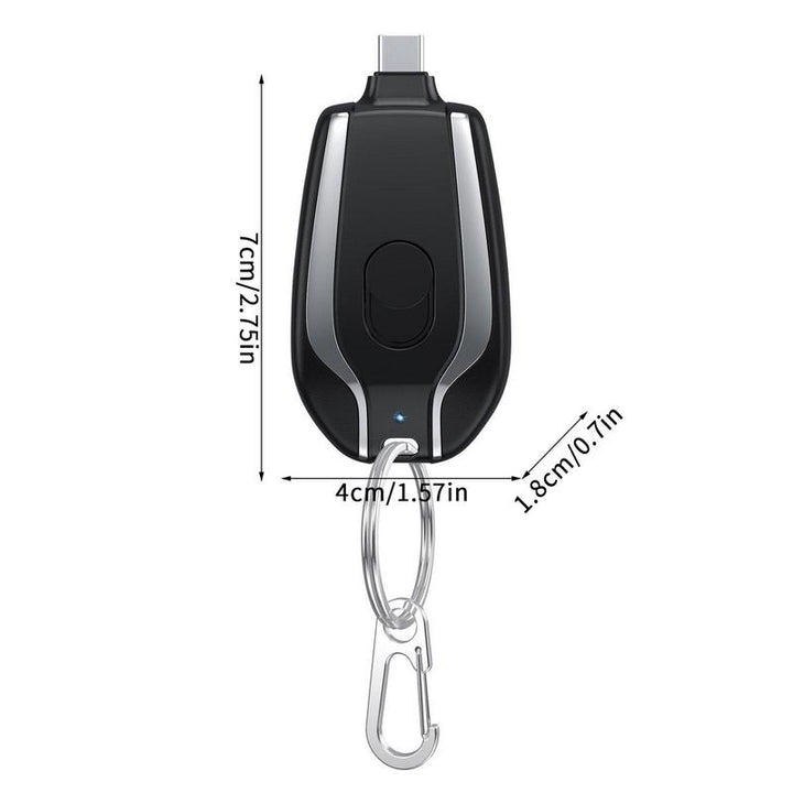 Always a Full Battery Within Reach - PocketCharge™-iPhone-Black-State of Style
