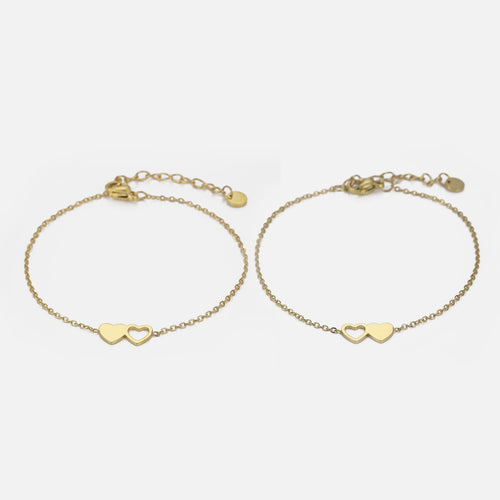 Always Connected Gold-Plated Bracelets-State of Style