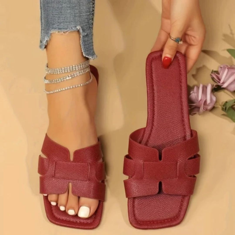 Alyne Sandals – Stylish and Versatile-Dark Red-5.0-State of Style