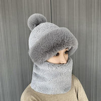Amanda Winterset | Warm and Cosy Winter Accessory Set-Grey-State of Style