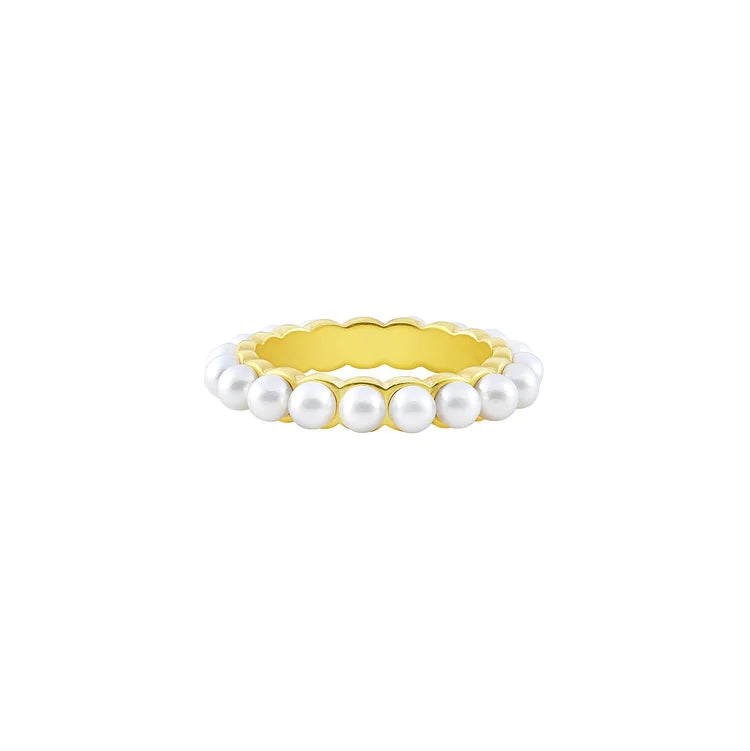 Amaris Pearl Ring of Elegance-Gold-5-State of Style
