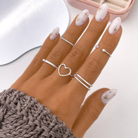 Amaya Open Double Ring-Gold-State of Style