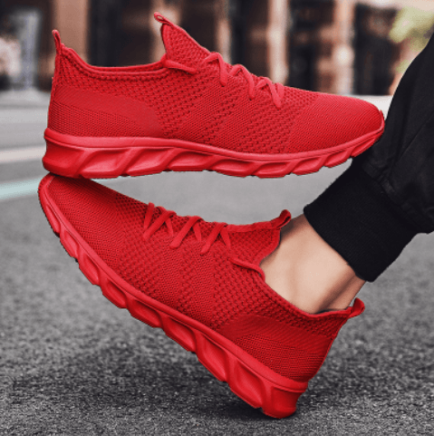AmeliesSneaks | Comfortable Sneakers for Women-Red-3.0-State of Style