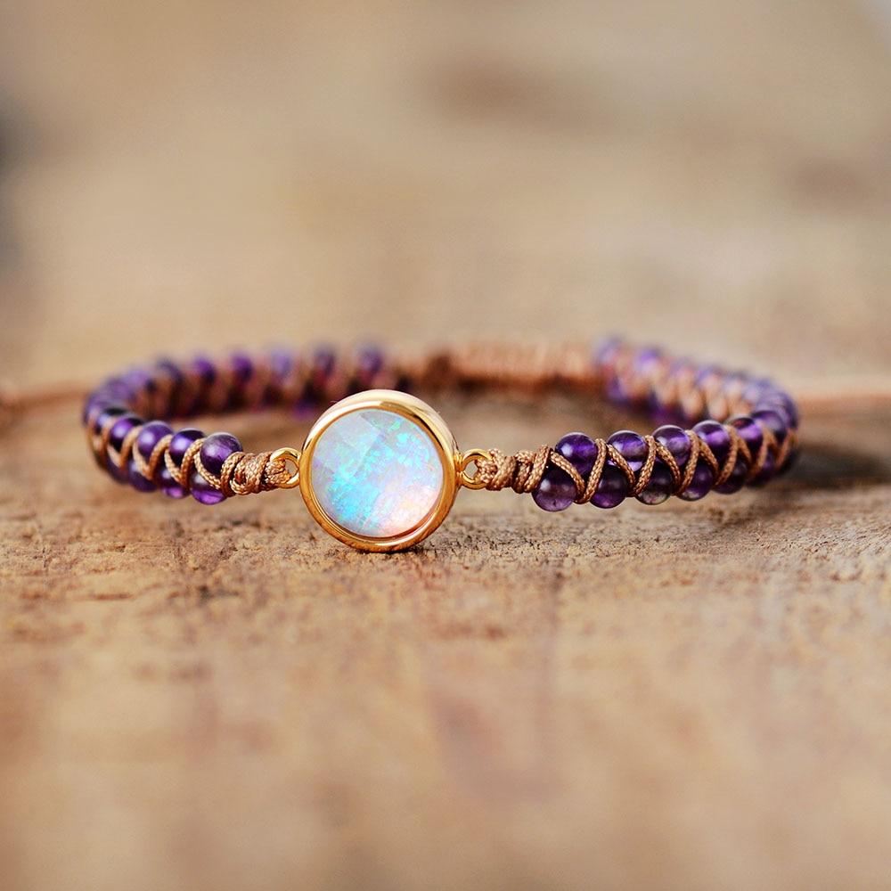 Amethyst Healing Bracelet - Serenya-State of Style