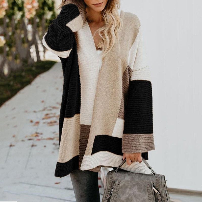 Aminah Pullover | Women's Knitted Sweater-Black-S-State of Style