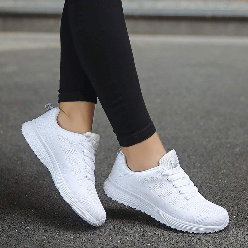AmiraSneaks | Comfortable Sneakers for Women-White-3.0-State of Style