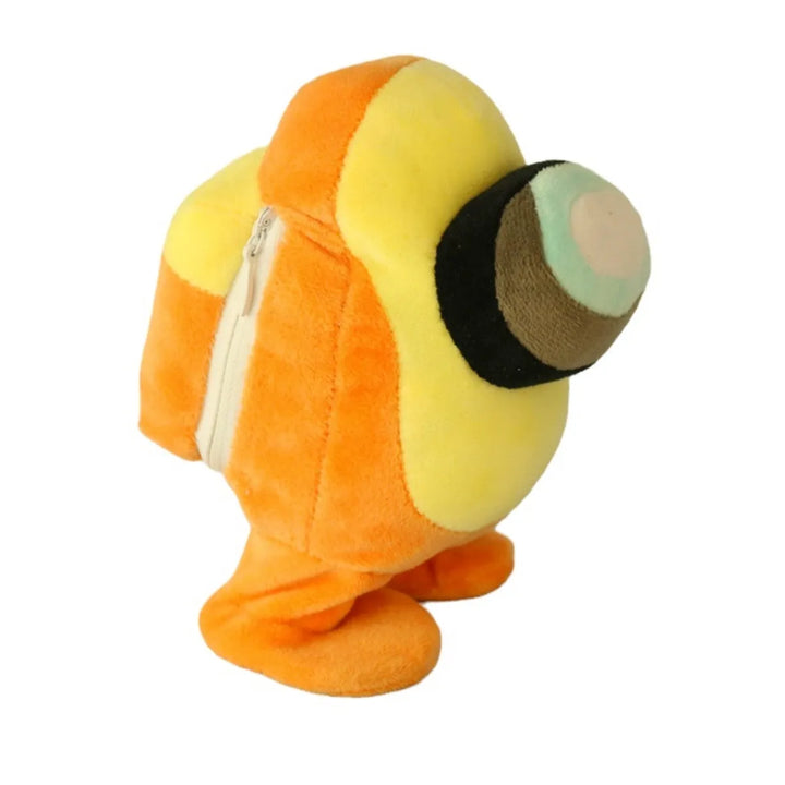 Among Us Interactive Plush - TalkyCrew-Orange-Walking and Talking-State of Style