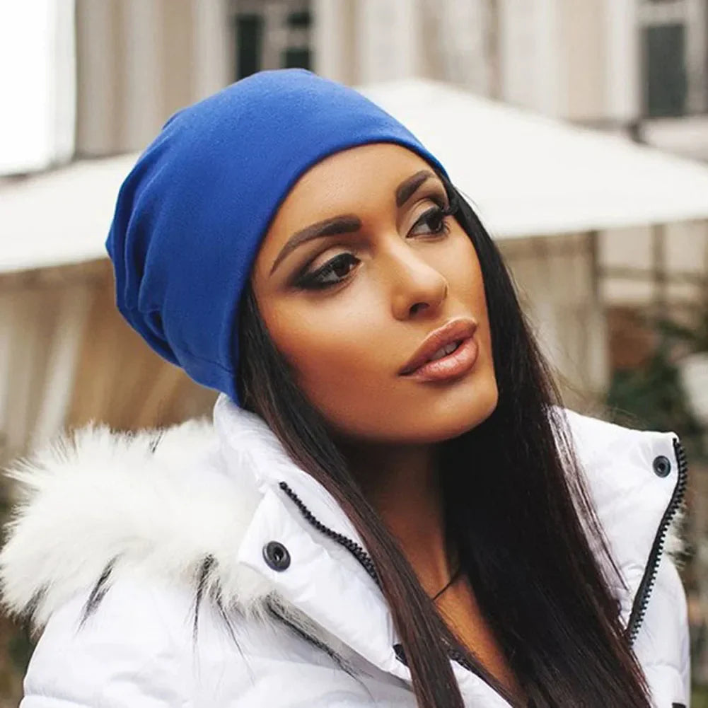 Amy Beanie | Soft and Stylish-Blue-State of Style