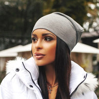 Amy Beanie | Soft and Stylish-Light Grey-State of Style
