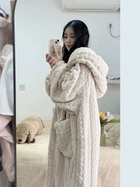 Amy Nightfall Bathrobe | Cosy and Warm-M-State of Style