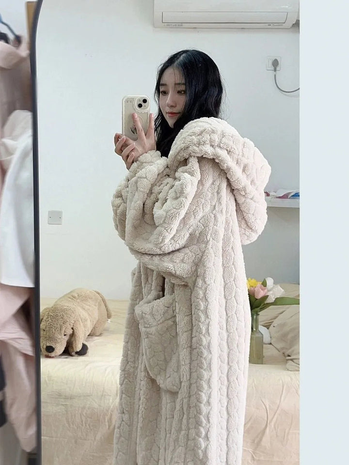 Amy Nightfall Bathrobe | Cosy and Warm-M-State of Style