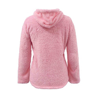 Anastasia Sweater | Women's Teddy Hoodie-Black-S-State of Style