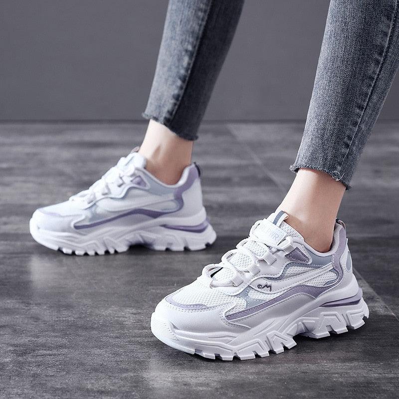 AnemoneSneakers | Women's Athletic Sneakers-Grey-3.0-State of Style