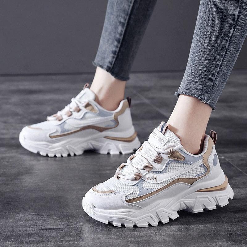 AnemoneSneakers | Women's Athletic Sneakers-Grey-3.0-State of Style