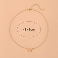 Angel Numbers Stainless Steel Necklace - Celestia-111-Silver-State of Style
