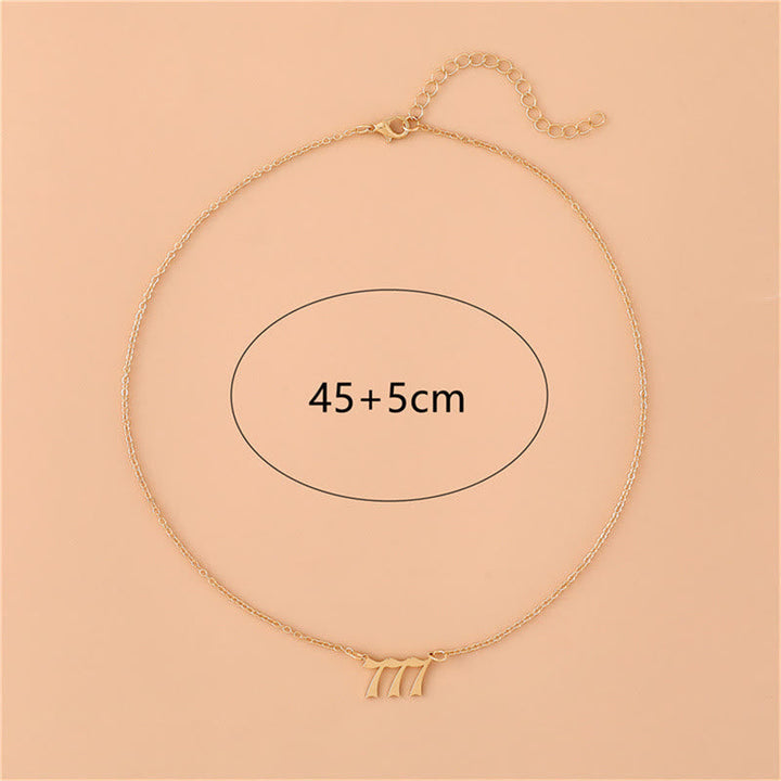 Angel Numbers Stainless Steel Necklace - Celestia-111-Silver-State of Style