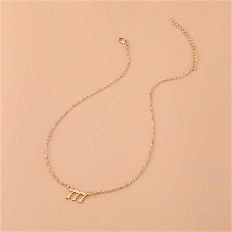 Angel Numbers Stainless Steel Necklace - Celestia-111-Silver-State of Style