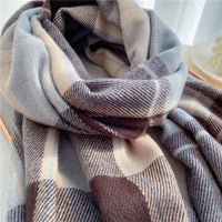 Angela Knitted Scarf | Trendy and Stylish-Navy Blue-State of Style