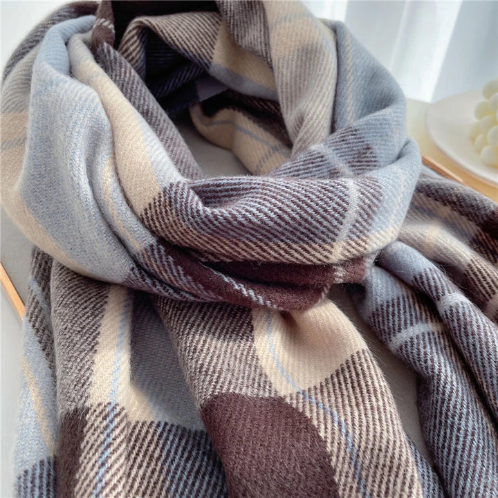 Angela Knitted Scarf | Trendy and Stylish-Navy Blue-State of Style