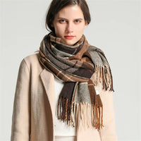 Angela Knitted Scarf | Trendy and Stylish-Navy Blue-State of Style