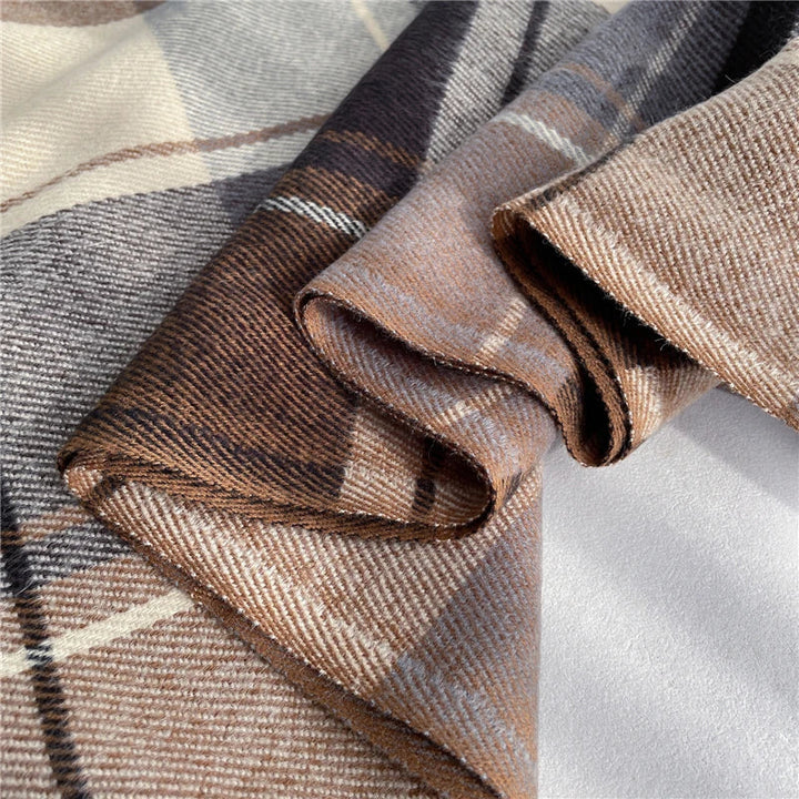 Angela Knitted Scarf | Trendy and Stylish-Navy Blue-State of Style