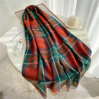 Angela Knitted Scarf | Trendy and Stylish-Orange-State of Style