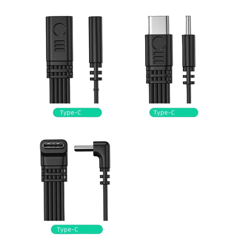 Angled Type-C to Type-C Adapter Cable – Power & Data Extension (Buy 1, Take 1 FREE)-5cm-LR male to female-State of Style