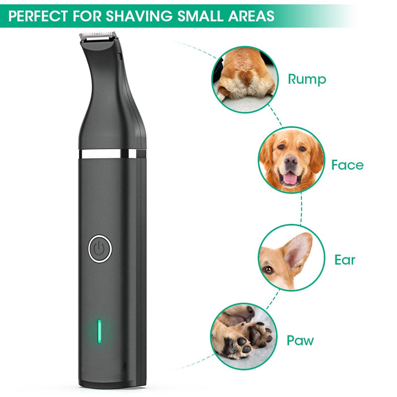 Animal Clipper with Double Blades - Quiet & Cordless Grooming Tool-White-State of Style