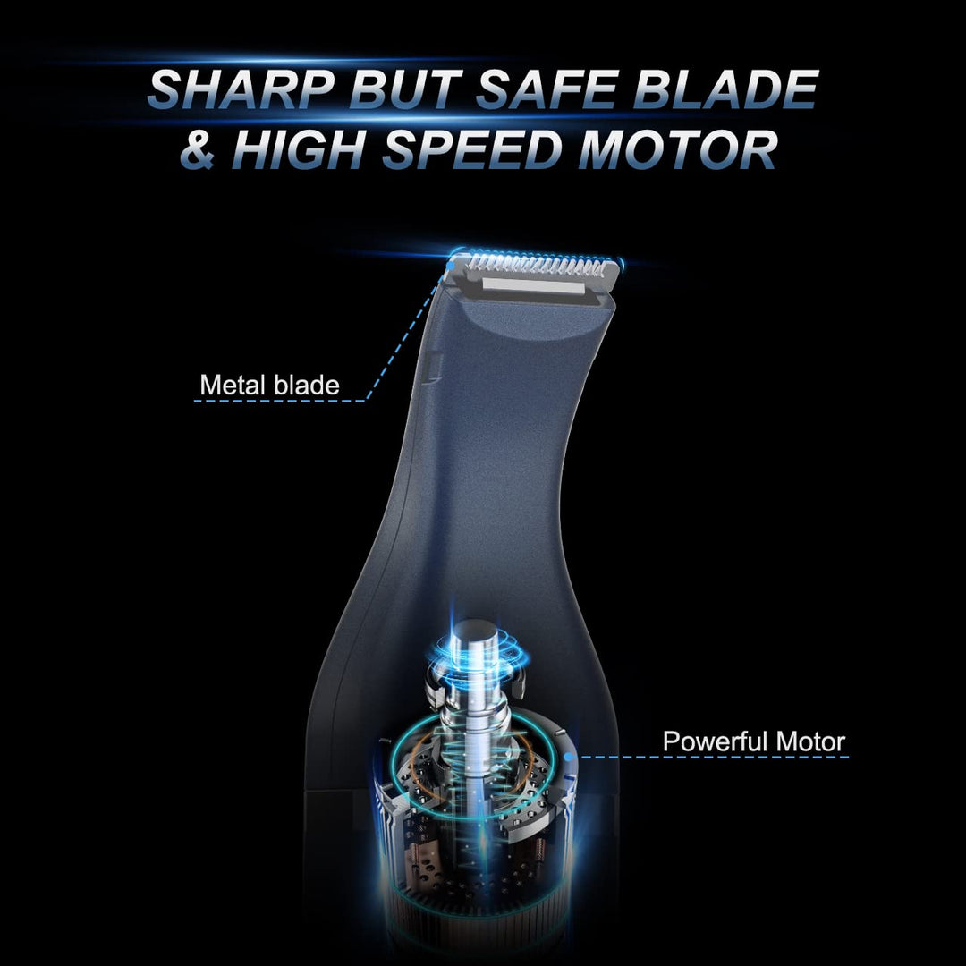 Animal Clipper with Double Blades - Quiet & Cordless Grooming Tool-White-State of Style