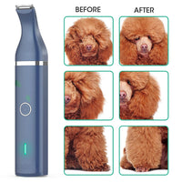 Animal Clipper with Double Blades - Quiet & Cordless Grooming Tool-White-State of Style