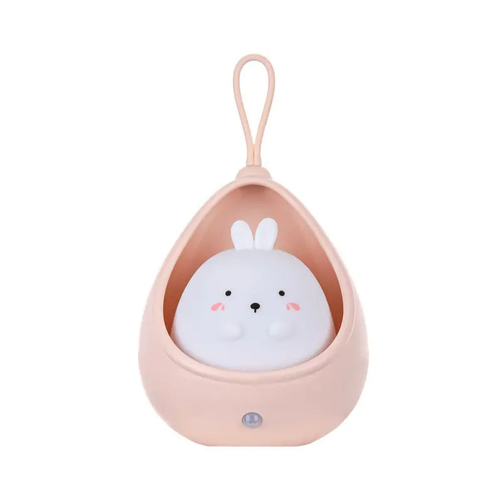 Animal Night Light - PurrLight-Pink-Bunny-State of Style