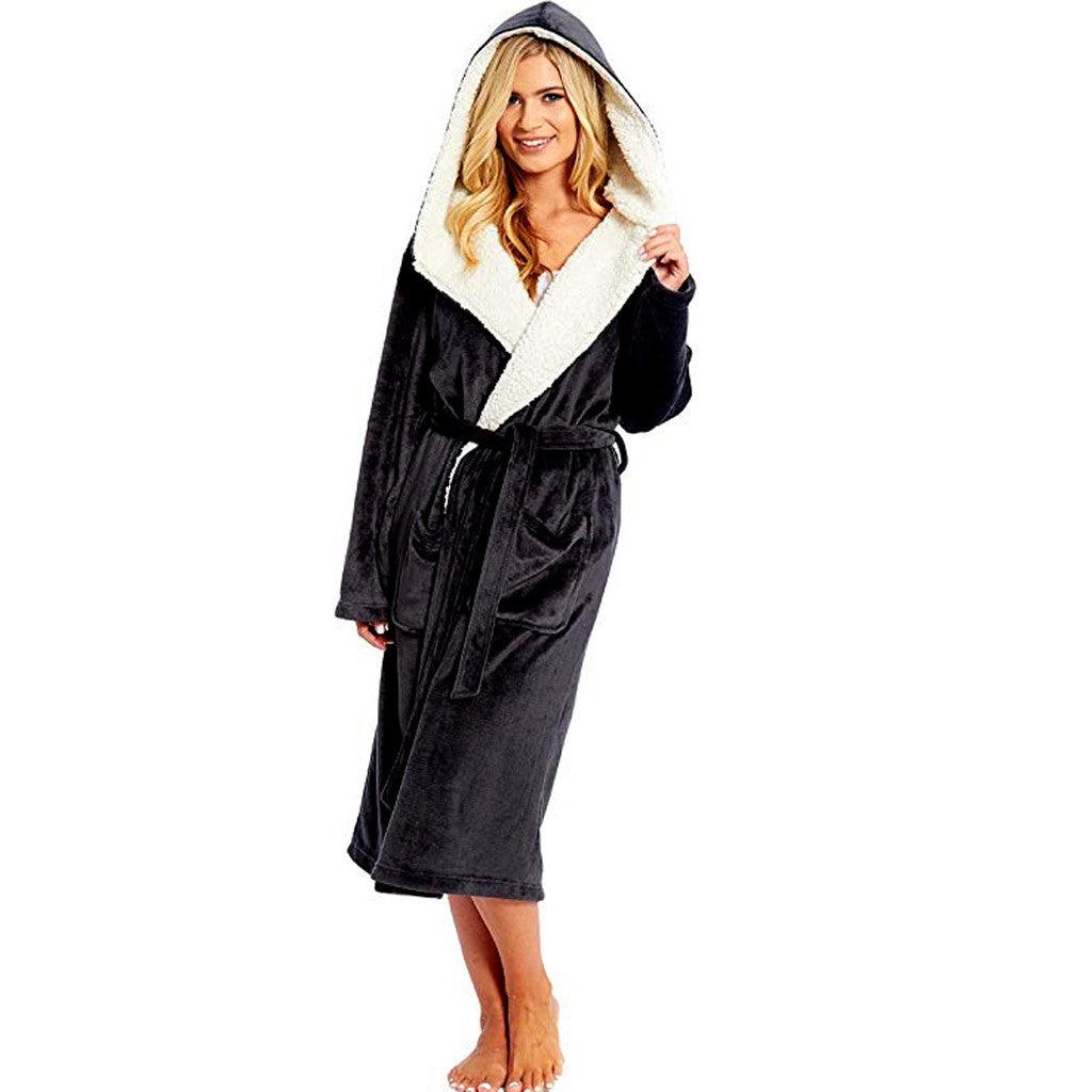 AnitasJas | Women's Bathrobe-Black-S-State of Style
