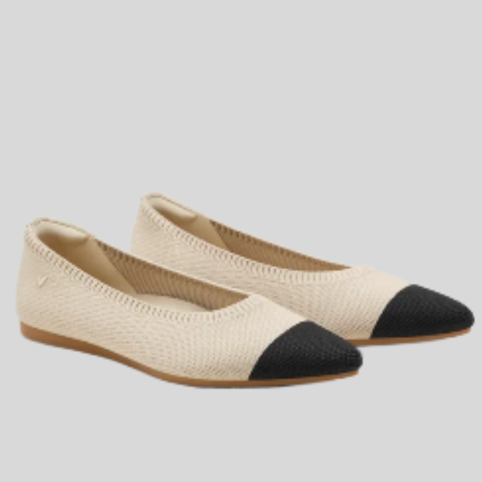 Anna - Flexible and Simple Closed Women’s Shoes-Beige-Black-3.0-State of Style