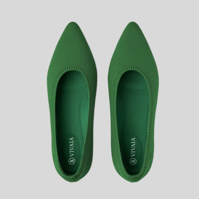 Anna - Flexible and Simple Closed Women’s Shoes-Dark Green-3.0-State of Style