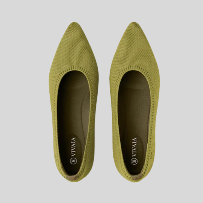 Anna - Flexible and Simple Closed Women’s Shoes-Light Green-3.0-State of Style