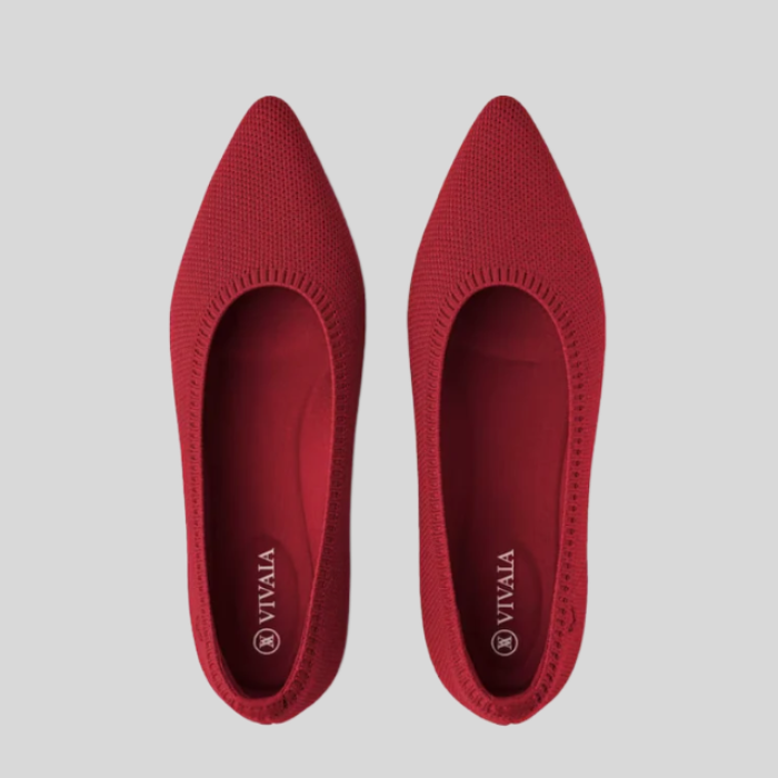 Anna - Flexible and Simple Closed Women’s Shoes-Red-3.0-State of Style