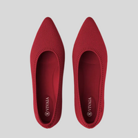 Anna - Flexible and Simple Closed Women’s Shoes-Red-3.0-State of Style
