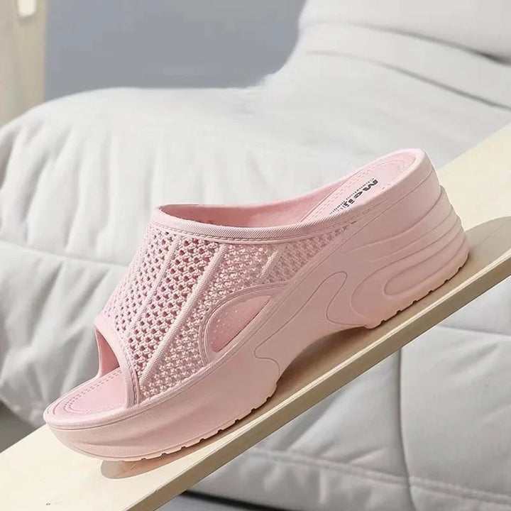 Anna - Orthopedische Beige Comfort Slippers-Beige-35-State of Style