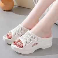 Anna - Orthopedische Beige Comfort Slippers-Beige-35-State of Style