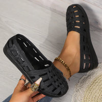 Anna - Orthopedische Comfortabele Zwarte Strand Sandalen-Zwart 2-36-State of Style