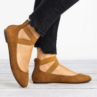 Anna - Orthopedische Crèmekleurige Ballerina's-Beige-37-State of Style