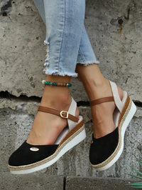 Anna - Orthopedische Suède Bruine Espadrilles-Bruin-36-State of Style