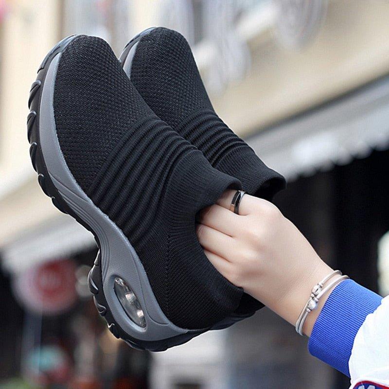 AnneliensSneaks | Women’s Orthopaedic Shoes-Black-3.0-State of Style