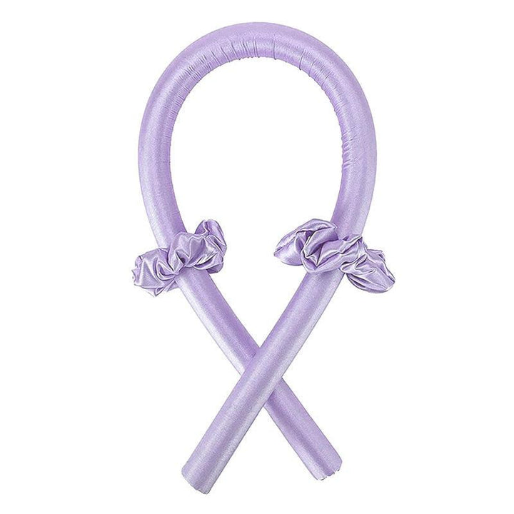 AnneliesKruller | Heat-Free Curling Wand for Women-Purple-State of Style