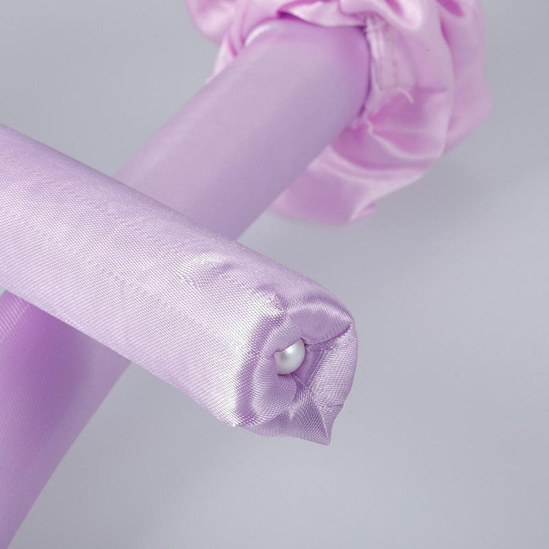 AnneliesKruller | Heat-Free Curling Wand for Women-Purple-State of Style