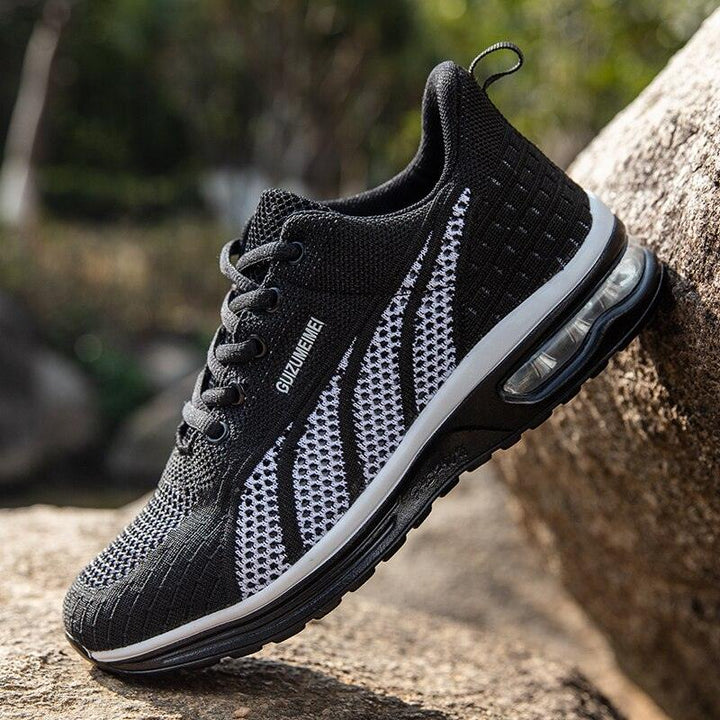 AnneliesShoes | Women’s Sports Shoes with Extreme Shock Absorption-Black-Pink-Red-4.5-State of Style