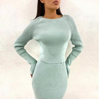 Anneline Two-Piece Set for Women-Light Green-One Size Fits to All-State of Style
