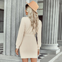 Annemarieke’s Elegant Bodycon Dress for Women-Black-S-State of Style