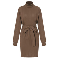 Annemarieke’s Elegant Bodycon Dress for Women-Khaki-S-State of Style
